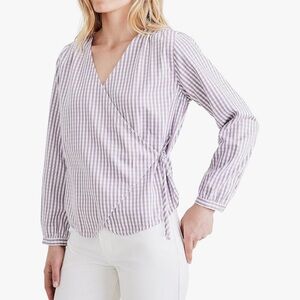 Dockers collection Blouse, Women's size small , Style Front, Long Sleeve